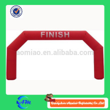 Arche gonflable durable à prix abordable 2015 pour la location de haute qualité en couleur rouge arc gonflable